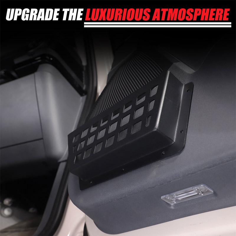 For Ineos Grenadier 2020-2025 Aluminum Alloy Car Door Inner Door Storage Box Multi-Function Storage Box Car Accessories