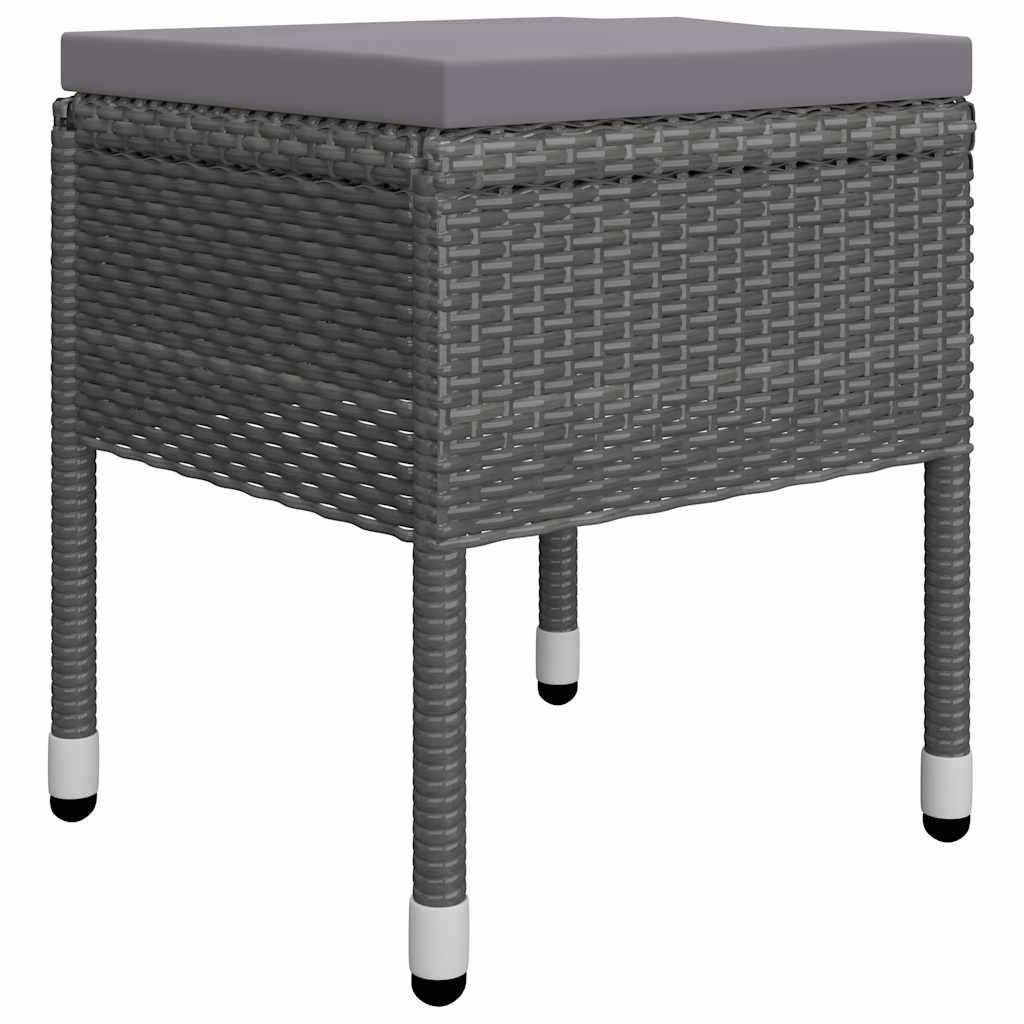 11 Piece Outdoor Dining Set Gray