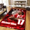 Bayern Munich Michael Olise Carpet Rug For Living Room Bedroom Home Sofa Decoration Kids Play Nonslip Floor Mat