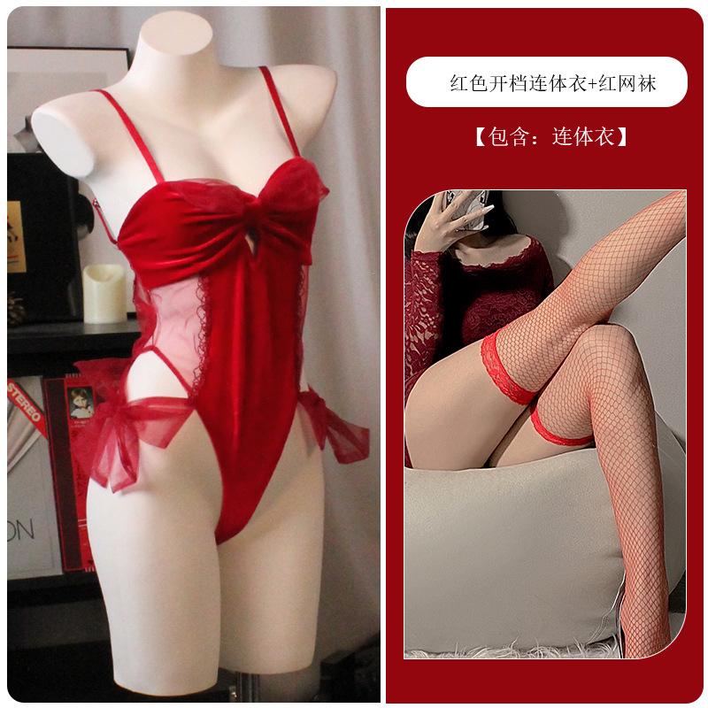 Sex lingerie sexy pure desire style burgundy catwoman open file temptation
