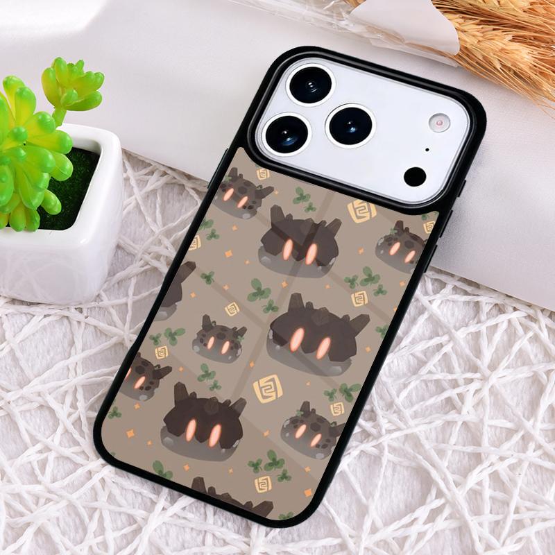 

Genshin Impact Chibi Phone Case for iPhone 17 Air 16 15 11 12 14 13 Pro Max Shockproof Cover iPhone 16 Pro