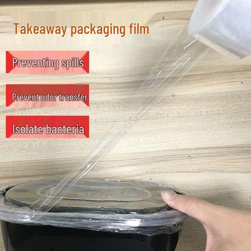 Transparent Stretch PE Wrap: Leak-Proof Food Container Sealing Film
