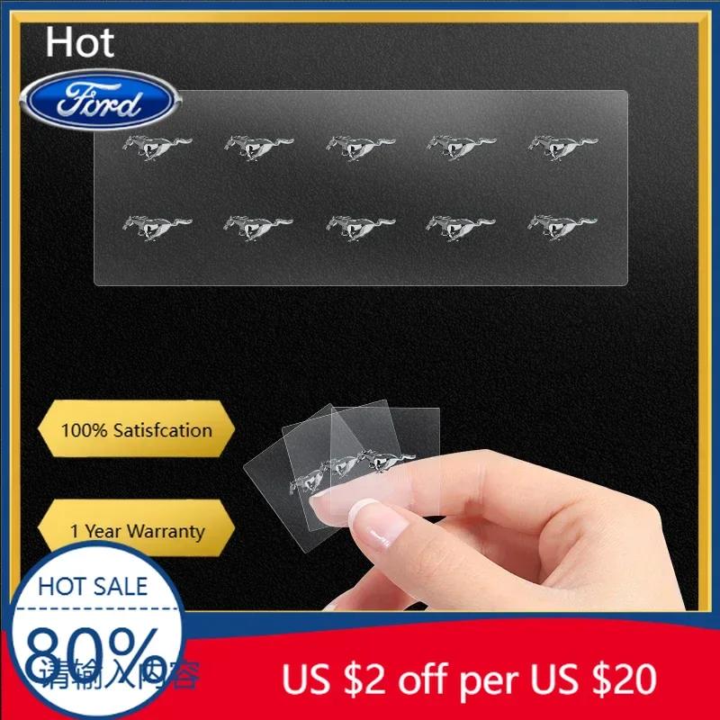 

Car Sticker 2026 For Ford Car Window Control Button Mini Sticker Mini Decal For Ford Mustang GT500 GT350 Cobra Shelby Focus mk2 1pcs