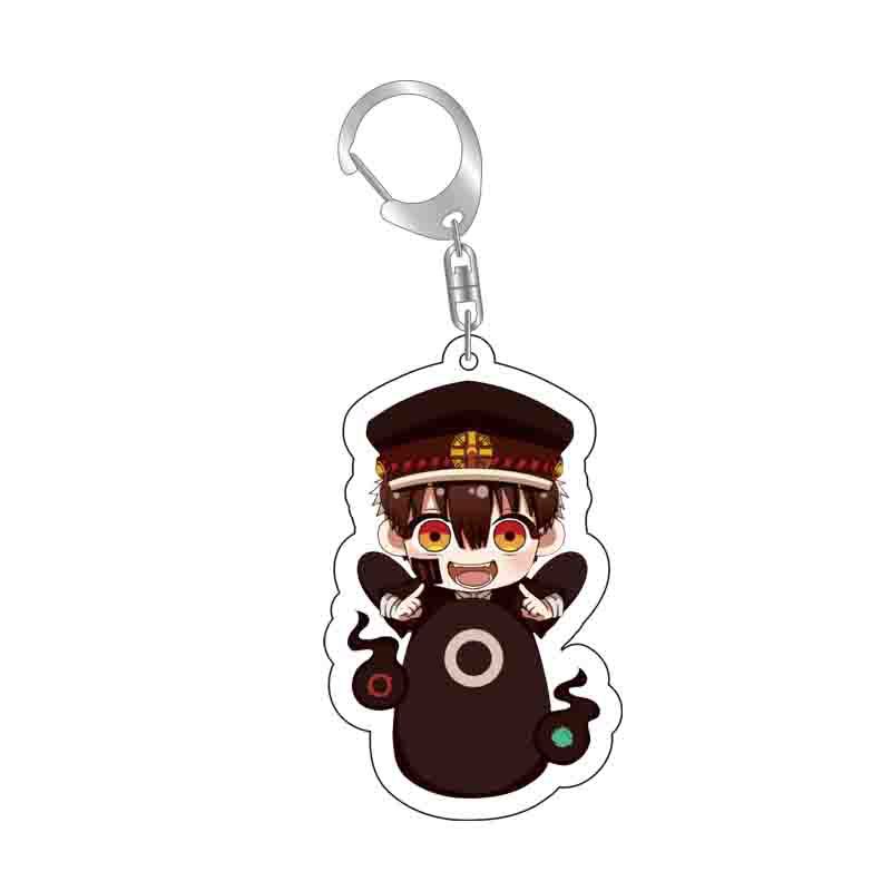 Animation Acrylic Key Ring Jibaku Shounen Hanako-kun Double Sided Pendant Nene Yashiro Hanako-kun Accessories Adorable Animation