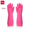 Deli Dexin LQ622-M Extended Latex Cleaning Gloves