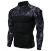 Men's Outdoor Stretch Fitness Camouflage Long Sleeve T-Shirt Men's T-Shirt
