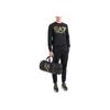 Emporio Armani EA7 SS24 Letter Logo Printed Crew Neck Pullover Long Sleeve Sweatshirt Men Sweatshirt Black 3DPM63-PJSHZ-0208