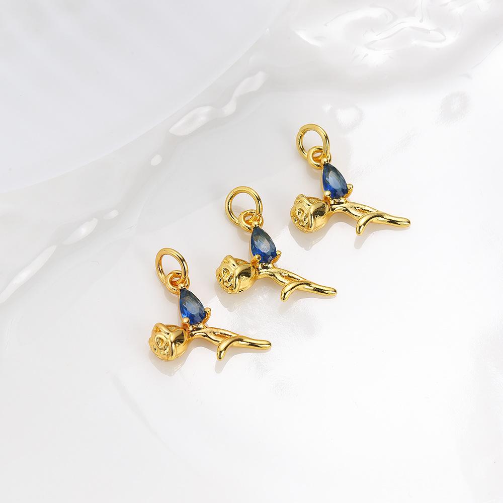 

5 Нишевых Популярных Растений Розовые Подвески Браслеты Ожерелья Серьги Серьги DIY Ювелирные Изделия Материал для Рукоделия Аксессуары