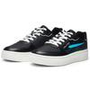 Anta Life Collection Abrasion Resistant Slip Resistant Low top Skateboard Shoes Men's Black Blue 112028064-2