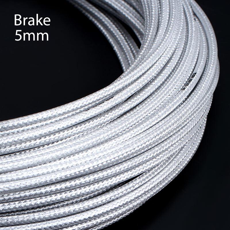 3m 5mm Bike Brake Derailleur Cable Housing Woven Line Pipe for MTB Road Bicycle Shifting and Braking Systems