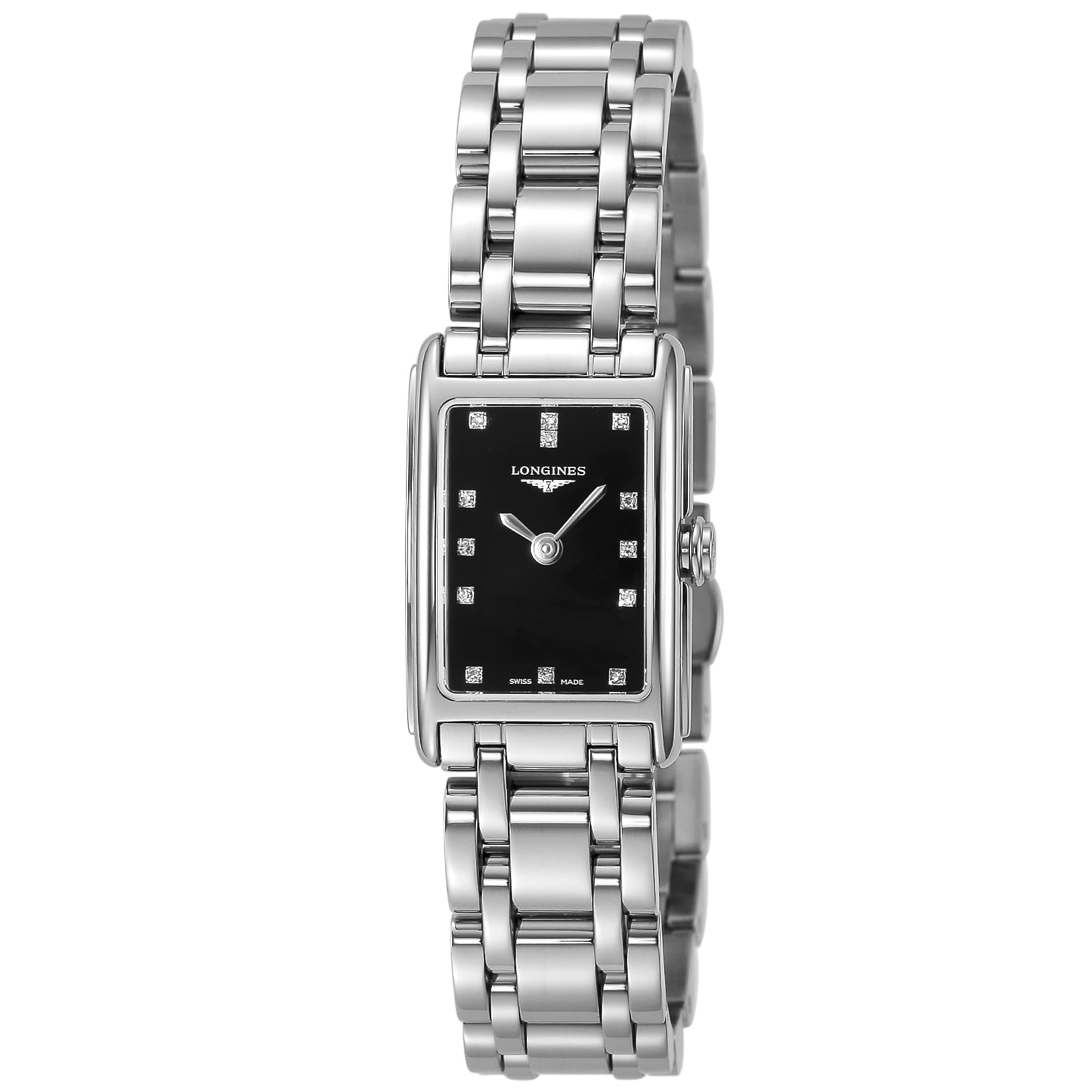 

Watch DOLCEVITA Quartz Waterproof for Daily Use Sapphire Glass Black Dial Stainless Steel Silver [Longines] Women s L5.258.4.57.6 [Used] чорний