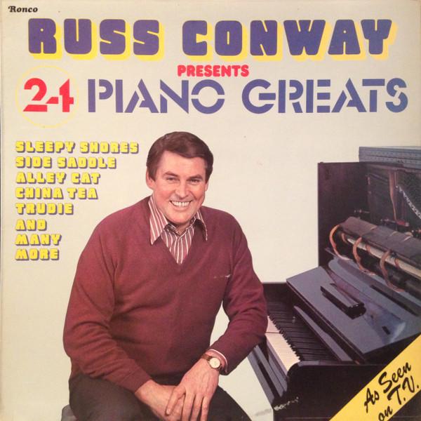 

LP Record RUSS CONWAY - 24 Piano Greats RTL2022 RONCO 1977 UK Jazz Used