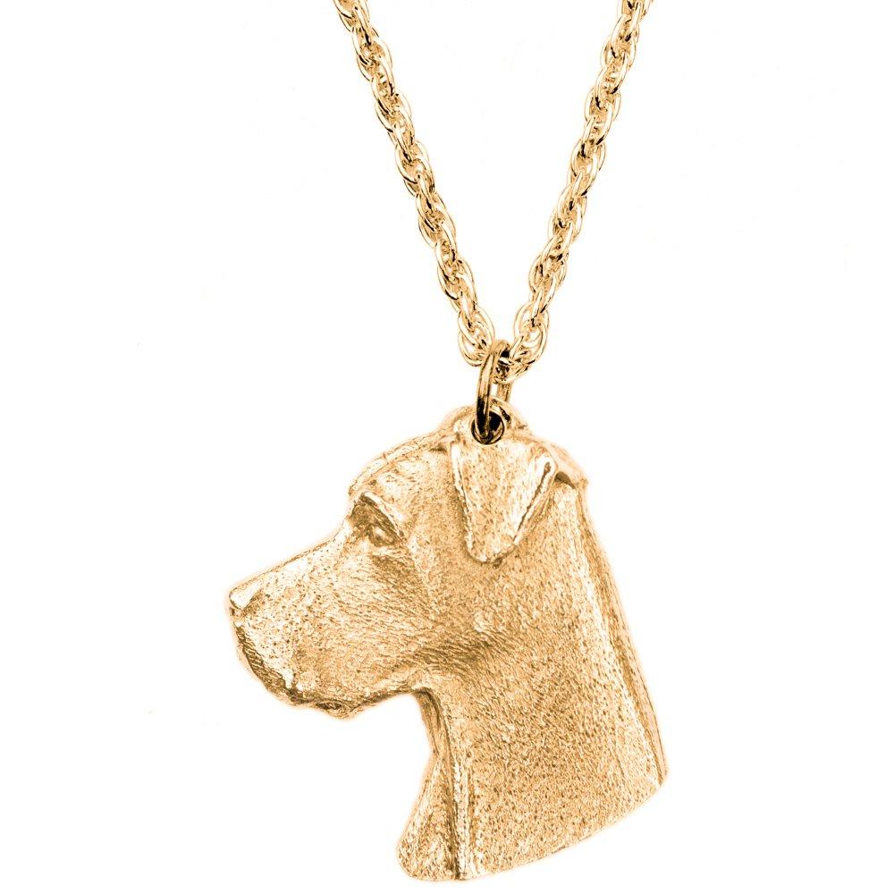 Великий дог (Глава) Коллекция кулонов-ожерелий Art Dog, изготовленных в Великобритании