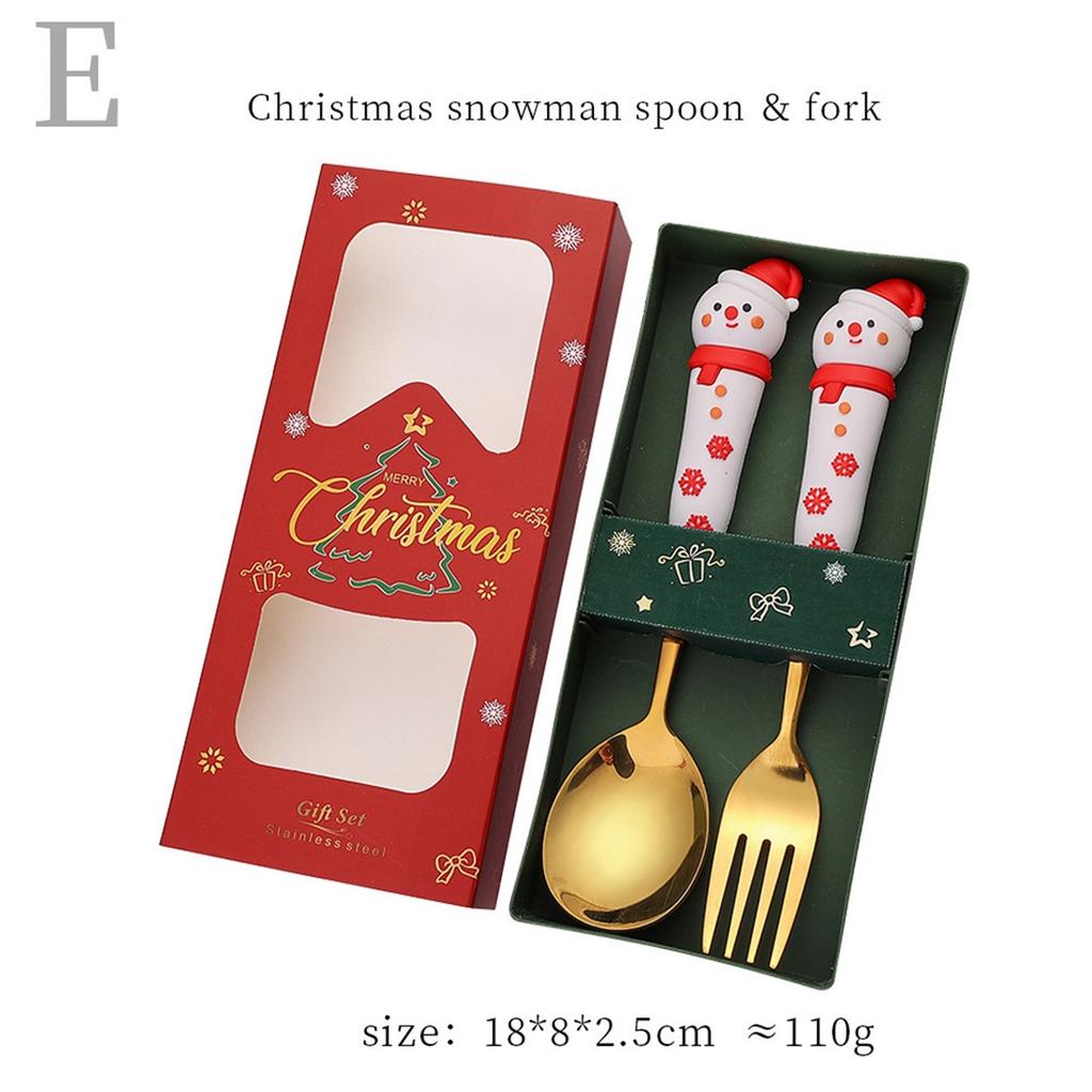 Vánoční sada lžíce a vidličky
