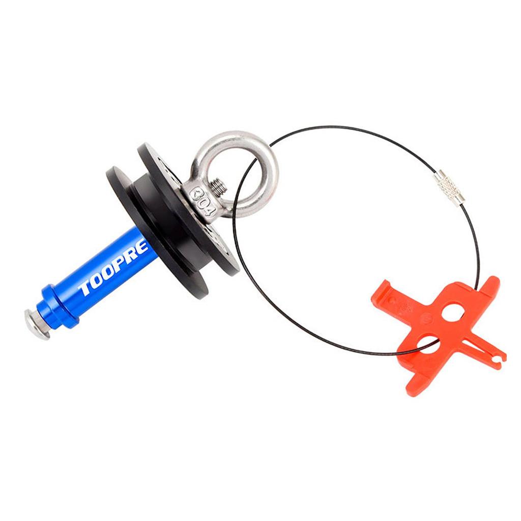 MTB Mountain Road Bike Chain Holder Tool MTB Thru Through Dummy Hub Durable With QuickRelease Barrel Shaft Frame Bicycle