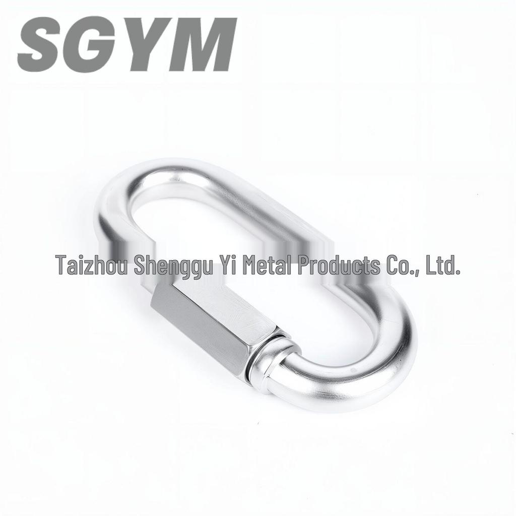 304 Stainless Steel Quick Link Lock Hook Chain Connector, 3-16mm