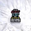 Alloy Stylish Letter Pins Featuring Cartoon English Quotes For Trendy Fashion Accessories