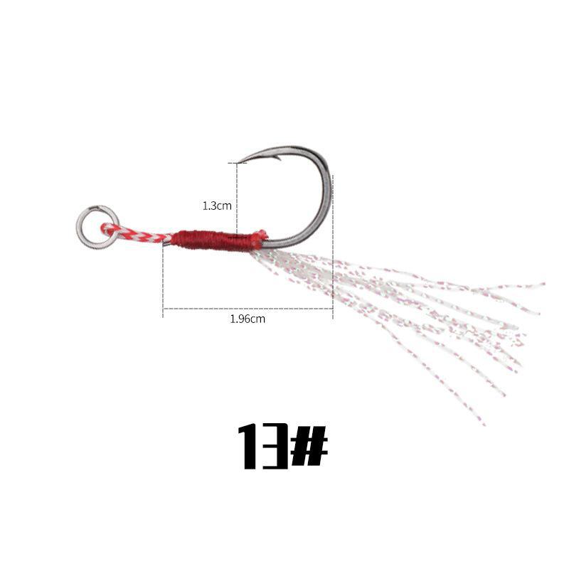 

TWM Черный никель Ise Ni армированный рыболовный крючок с яркой проволокой 20 pieces, 13#