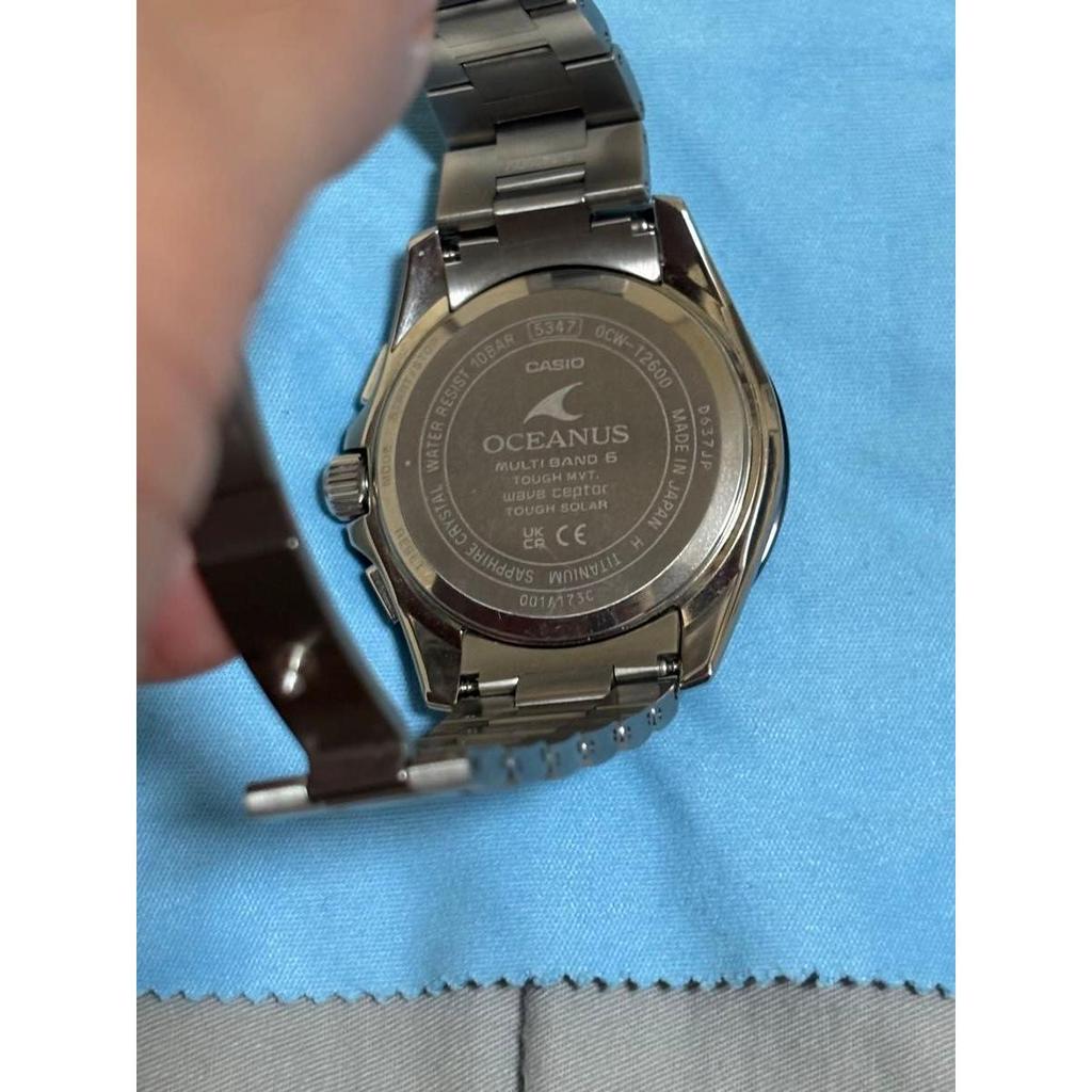 Used [Used In Good Condition] Casio Oceanus Classic Line OCW-T2600J-1AJF (Black) Purchase Date: July 6, 2025