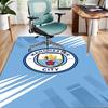 1pc Football Team Design Area Rug - Non-Slip, Soft & Cozy Floor Mat for Living Room, Bedroom, Office - Indoor/Outdoor Decorative Carpet