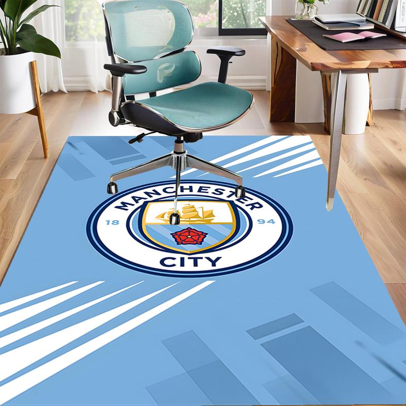 1pc Football Team Design Area Rug - Non-Slip, Soft & Cozy Floor Mat for Living Room, Bedroom, Office - Indoor/Outdoor Decorative Carpet