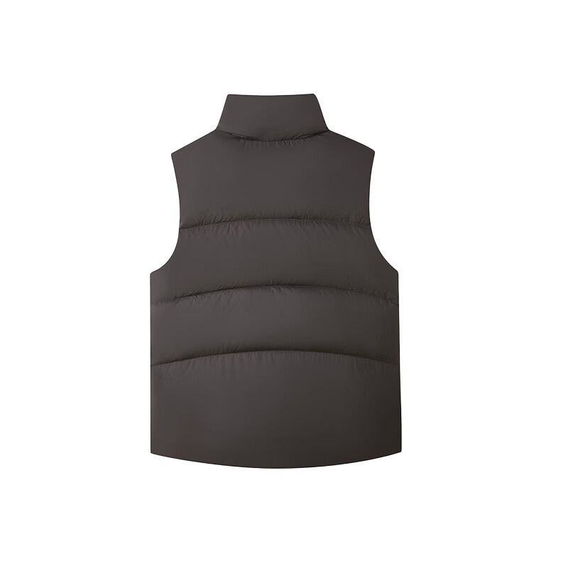 New Balance Down Vests Men's DKG Stand Collar Moderate Other NJF44021-DKG