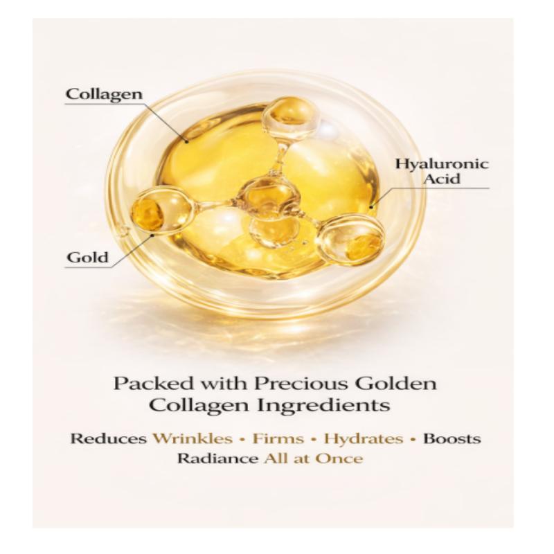 AHC Vital Golden Collagen Special Synergy 5-Piece Skincare Set