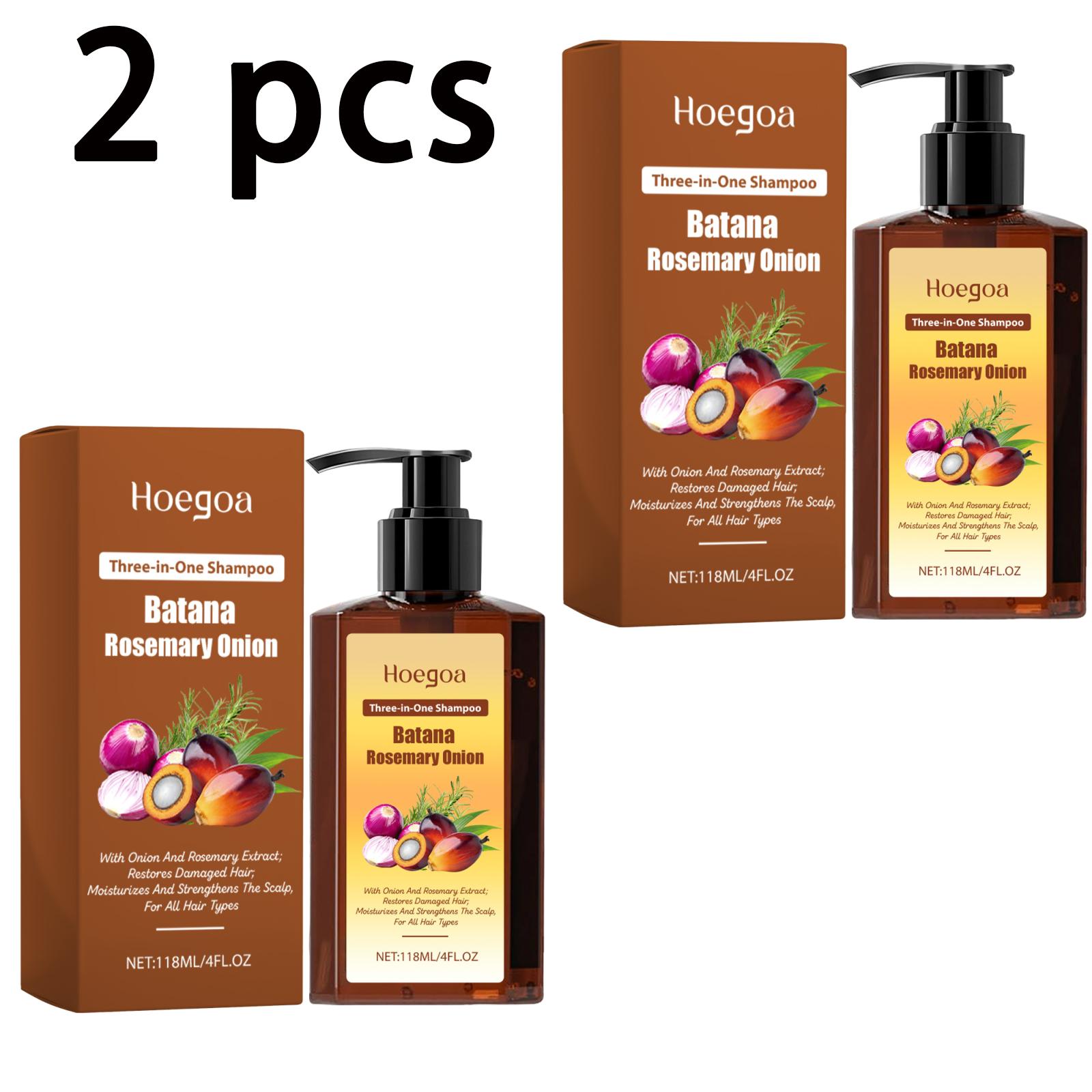 3-in-1 Nährendes Haarpflege-Shampoo Reinigt und nährt die Kopfhaut und spendet dem Haar Feuchtigkeit für geschmeidige, seidige Ergebnisse 118ml brown