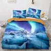 Starry Sky Duvet Cover Twin Size Universe Decor Twin Bedding Set Microfiber Outer Space Theme Milky Way Galaxy Comforter Cover