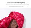 Women's Mid-Length Lightweight Hooded Down Jacket - 2025 Autumn/Winter Slim Fit Plus Size Outerwear