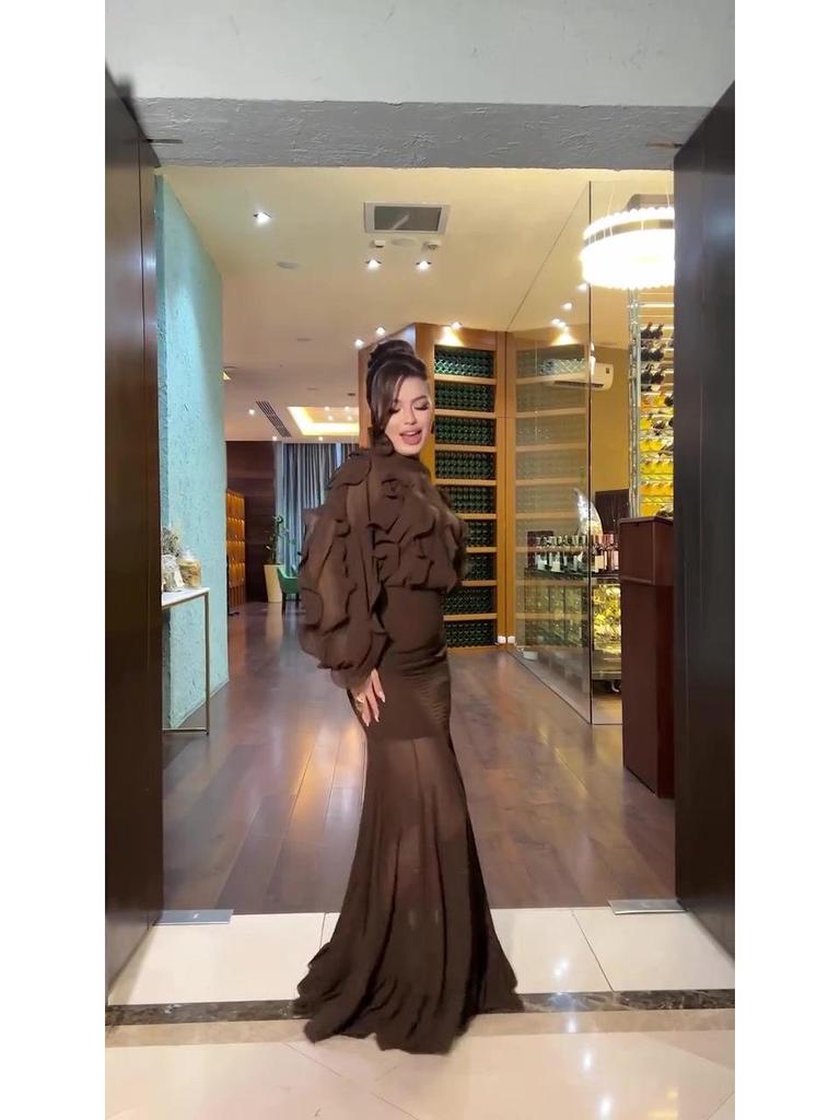 Elegant Long Sleeve Winter Dress for Women - 2025 New Arrival