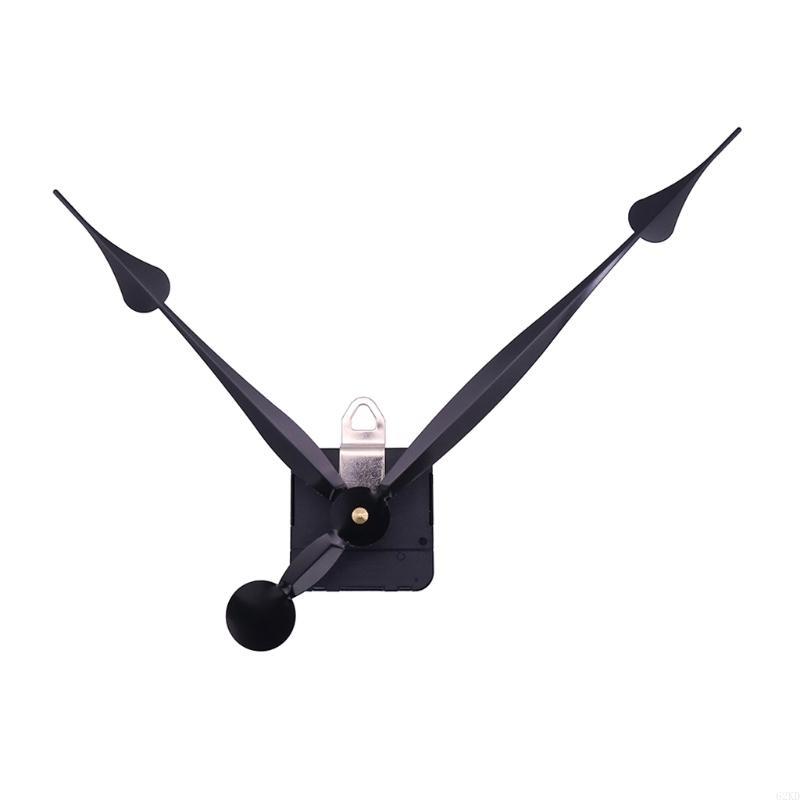 62KD Diy Set Shafts Length High Torqued Movement Metal Hook Metal Clock Hand