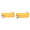 2 PCS Adjustable Ruler Positioning Blocks Ruler Stop Fence  Woodworking Marking and Measuring
