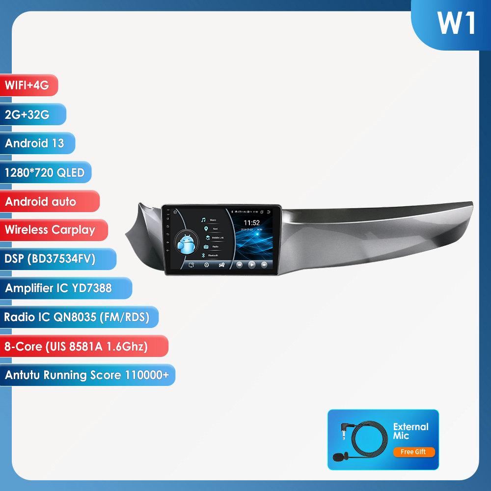 OSSURET Radio Auto 2din Carplay Android13 pentru Alfa Romeo Giulietta 2010 - 2014 Furgonetă Navigație GPS Unitate Principală Carplay 4G RDS DSP Stereo Inteligent