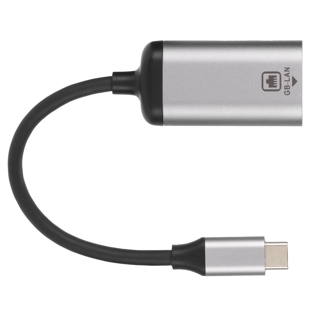 JORINDO Ethernet Adaptörü Sürücüsüz Kolay Kullanım TypeC Arayüzlü USBC Ethernet Adaptörü Telefonlar Bilgisayarlar Tabletler İçin(USB C