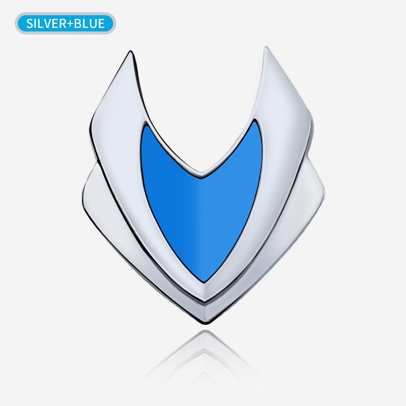 3D Stereoscopic Stainless Steel Alloy Car Logo Sticker for General Motors Electric Motorcycle