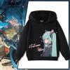 Hatsune Miku MIKU 2026 Esplosione di Tendenza Stampa Cartone Animato Felpa con Cappuccio per Bambini Ragazzi e Ragazze Autunno Inverno Top Versatili