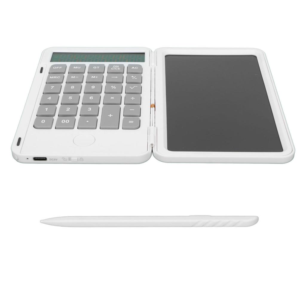 Kalkulator Tablet do Pisania 6,5 cala LCD Ładowalny Przenośny Bezpapierowy Rysunek Pismo Ręczne Tablica Biały