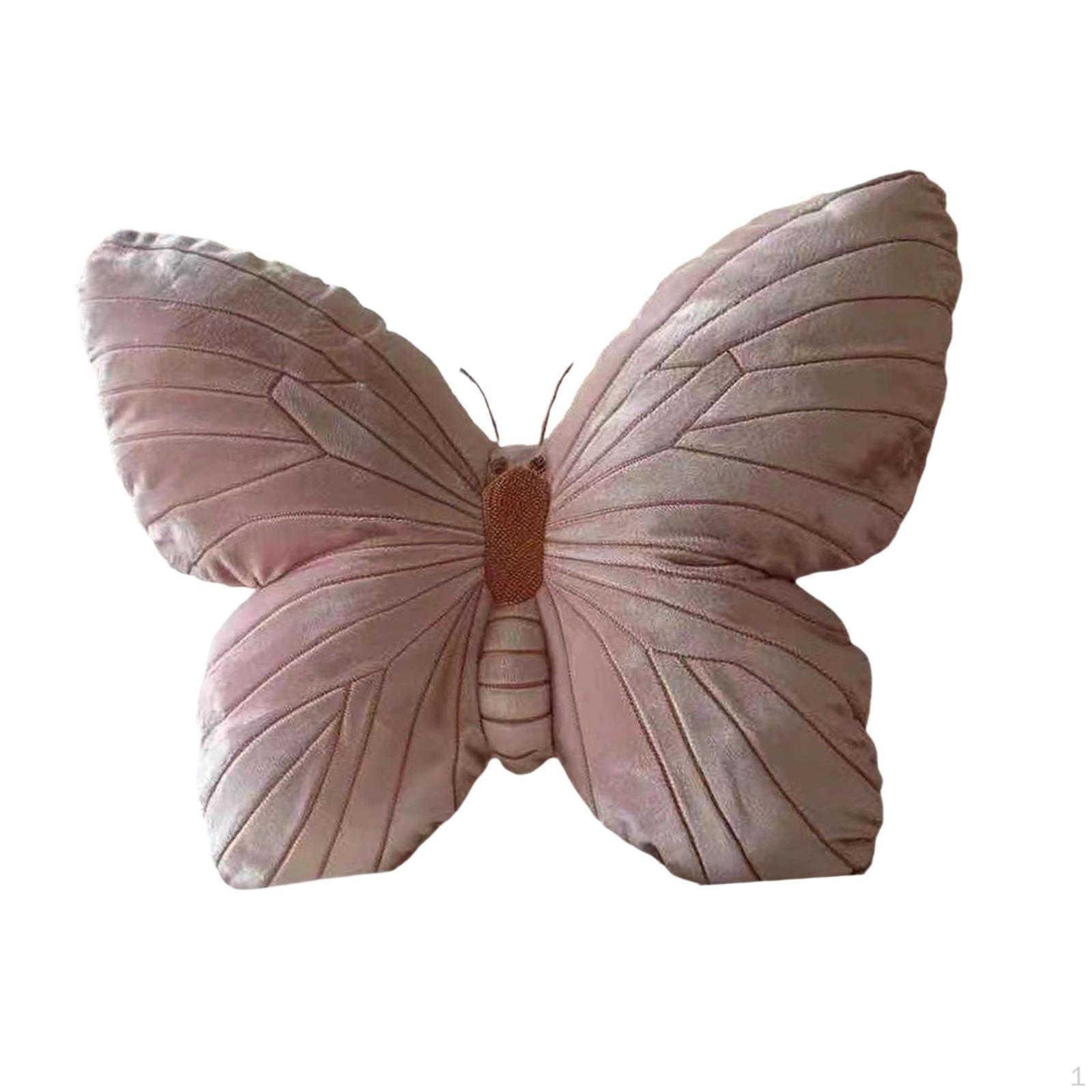 

Подушка-бабочка для дома и офиса, подарок на День благодарения Pink