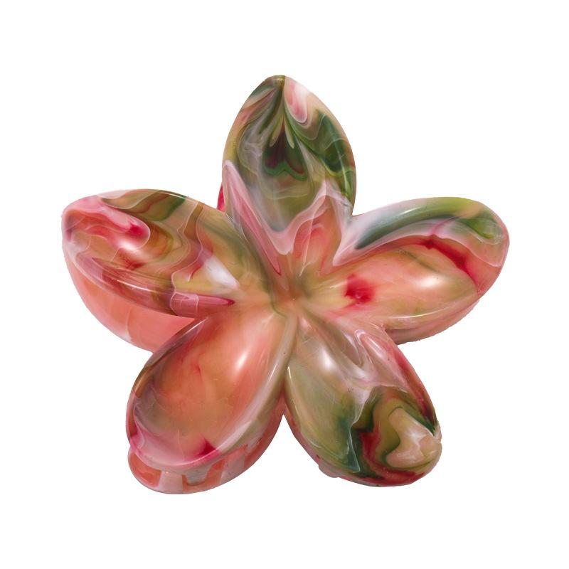 Flower Hair Claw Clip for Women Fashion Hair Clips Crab Clamp Barrettes Girls Hair Accessories Summer Shark Hairpin Headwear 1pc