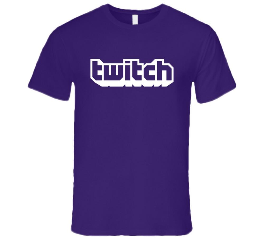 Унисекс Футболка с Логотипом Twitch XXXXL