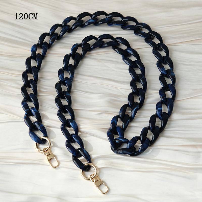 New Phone Accessory Detachable Parts Chain Blue Crossbody Resin Luxury Strap Amber Phone Case Chains Red Acrylic Shoulder Chain