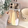 Case for Vivo Y21 5G,Y11d,Y05 Trending Big Window Cover Mirror Phone Casing