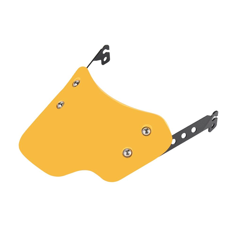 Universal Motorcycle Windshield Windscreen Wind Deflector Round Headlight For Husqvarna For Yamaha XSR For Royal Enfield Triumph