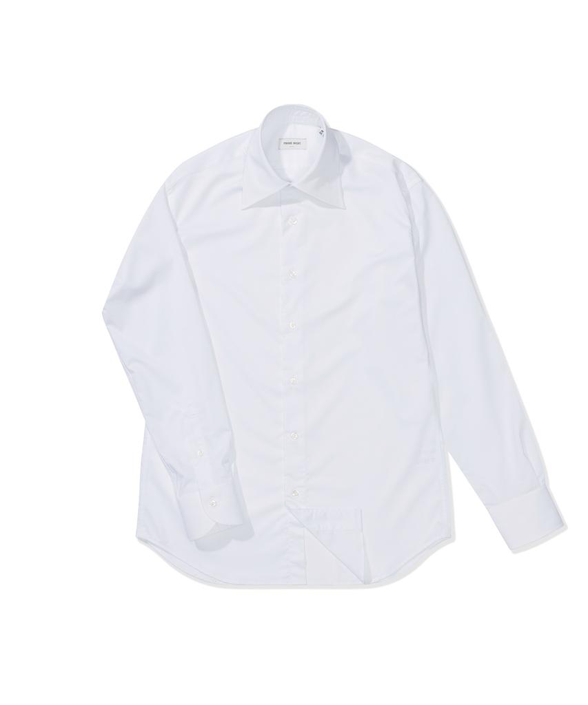 PRODESHIRT [Slim & Non-Ironing] Bamboo Regular Collar Shirt (White)