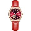 Business Watch Ladies Hollow Out Quartz Dress Watch With Luminescent Hands For Office Wear