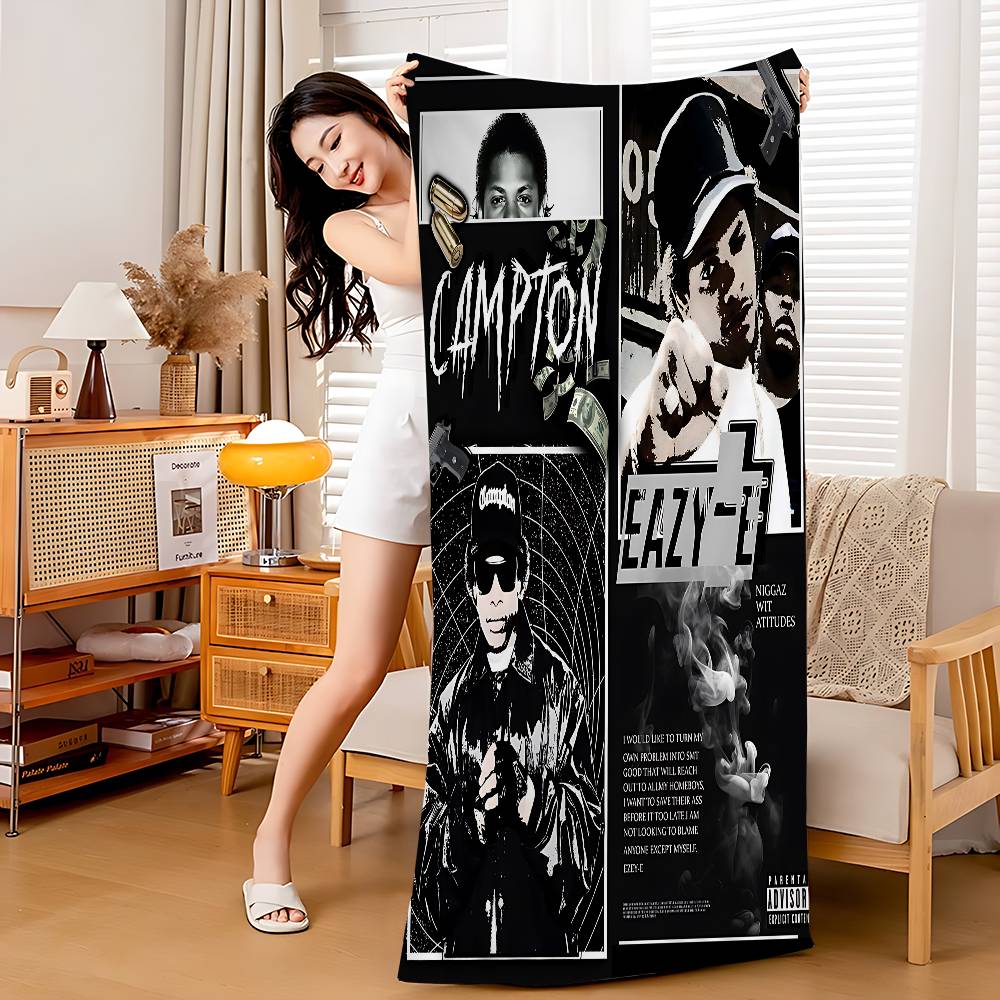 

West Coast Hip Hop Rapper Eazy E Big Microfiber Beach Towels Quick Dry Towel Sand Beach Towels Pool Towel For Travel Swim W40*H60(CM)