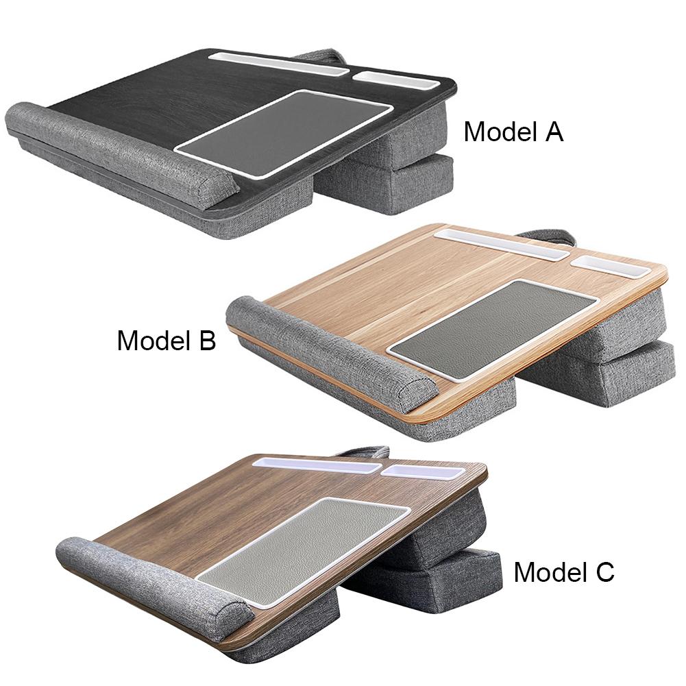 Portable Lap Laptop Desk with Mouse Pad and Phone Holder Home Office Lap Desk Laptop Table Fits Up To 17.3 Inches Laptop