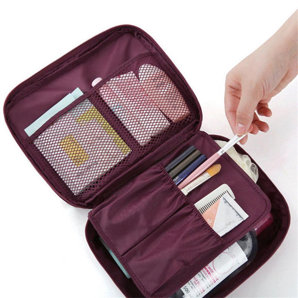 Multifunkční pouzdro na make-up pro ženy Cestovní kosmetická taška Pouzdro na toaletní potřeby
