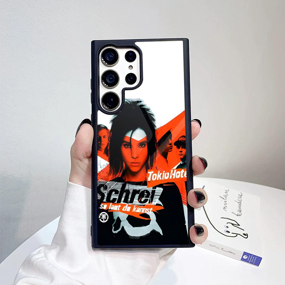 T-tokio Hotel Handyhülle Für Samsung Galaxy S26 S25 S24 S23 S22 S21 S20 FE Edge Pro Plus Ultra PC+TPU Hülle